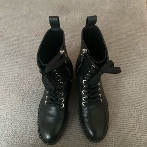 Zara ‘micro studded’ combat boots
